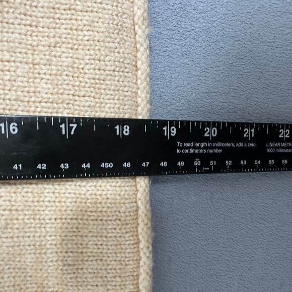 Madewell Knit Crewneck Sweater Long Sleeve Casual Women Beige Size Small - Picture 8 of 10